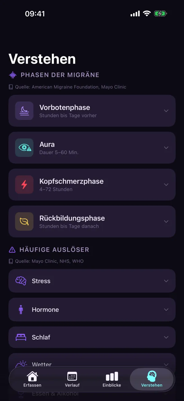4Migraine — Verstehen